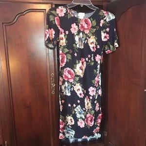 NWOT Love...Ady Navy Floral Dress